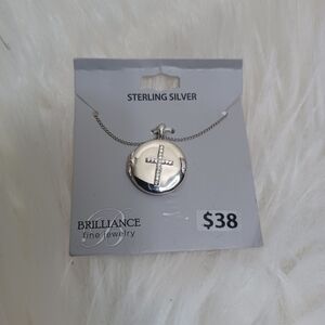 Sterling Silver cross locket